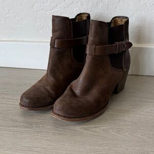 rag & bone Durham Chelsea Boot brown buckle Ankle Boots